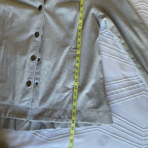 CAbi Gray Button-Up Jacket - Picture 7 of 8